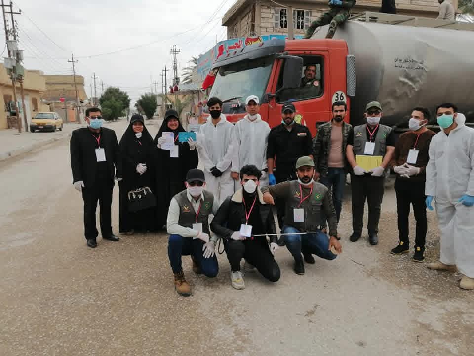 بصمة مؤسسة انوار الهدى في جائحة كورونا